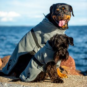Petz Dekken - badekåpe/tørkedekken til hund - Hold Hunden Varm Og Tørr