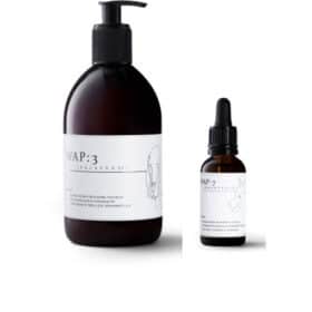 WAP 3 Shampo 500 ml + WAP 7 Ørevask